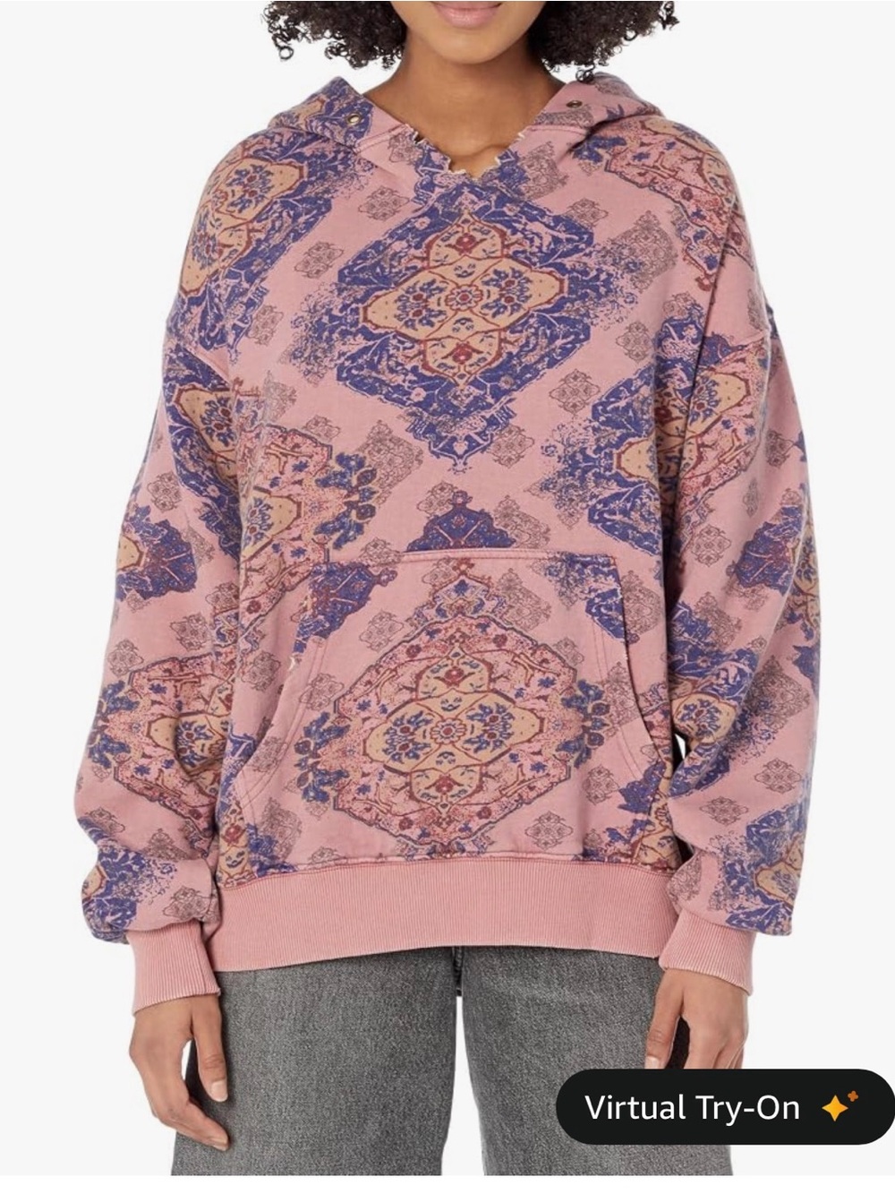 Free people it's a vibe hoodie
